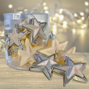 CHRISTMAS STARS 65 mm Goud onbreekbaar