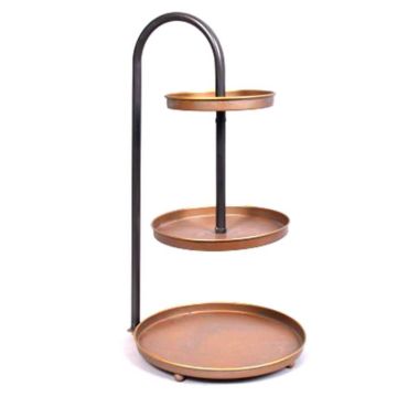 23082_tosca etagere goud 3 laag 25x44cm