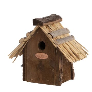 NK09 Nestkast winterkoning rieten dak