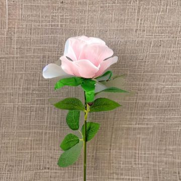 Artificial rose pink
