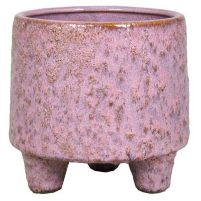 15.215 Pot op voet living roze 12.8 cm